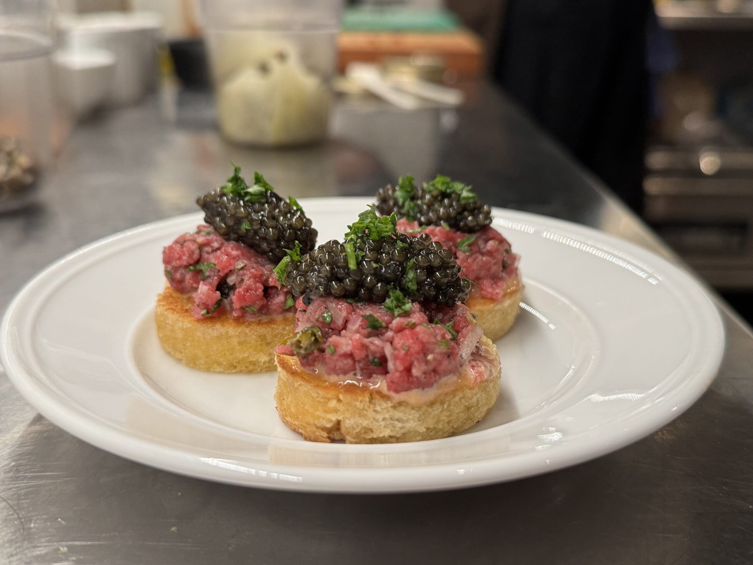 Caviar kanapé Vinverket