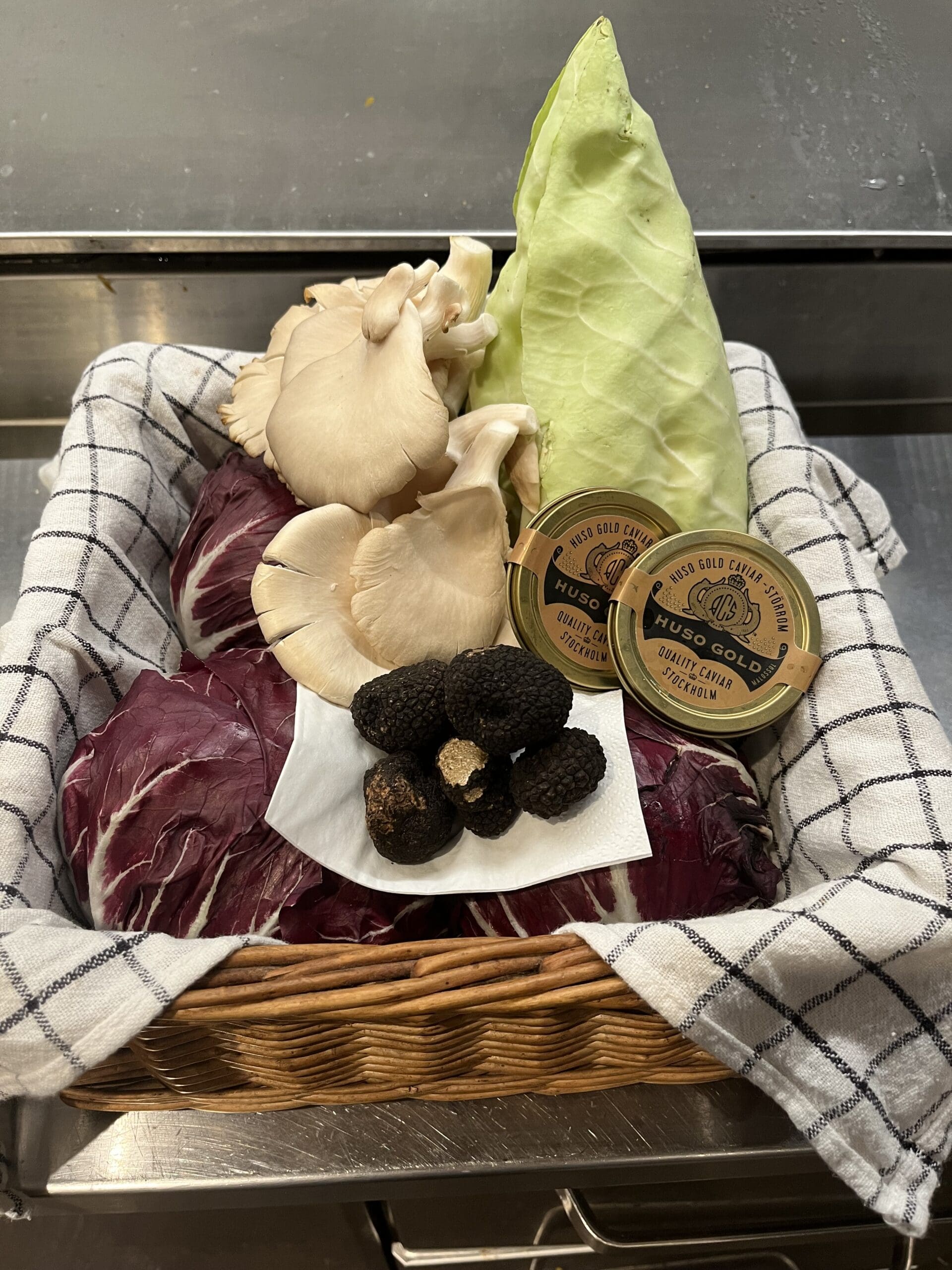 Råvaror på Vinverket